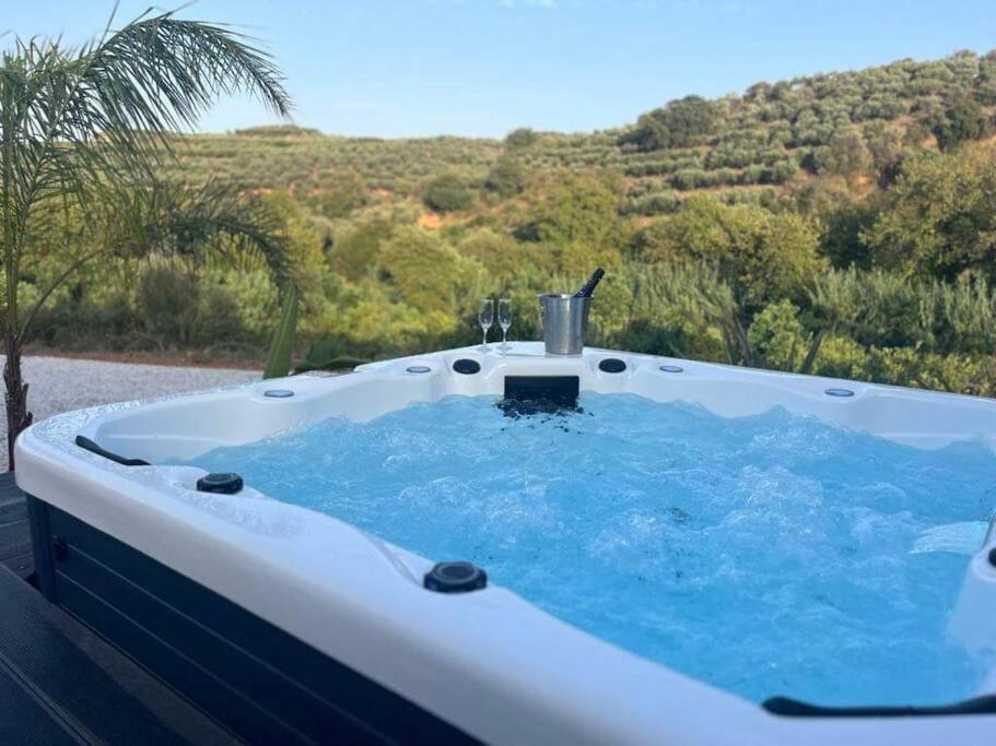 Ek Ornelakis, Luxury Country House With Jacuzzi Chania  Bagian luar foto